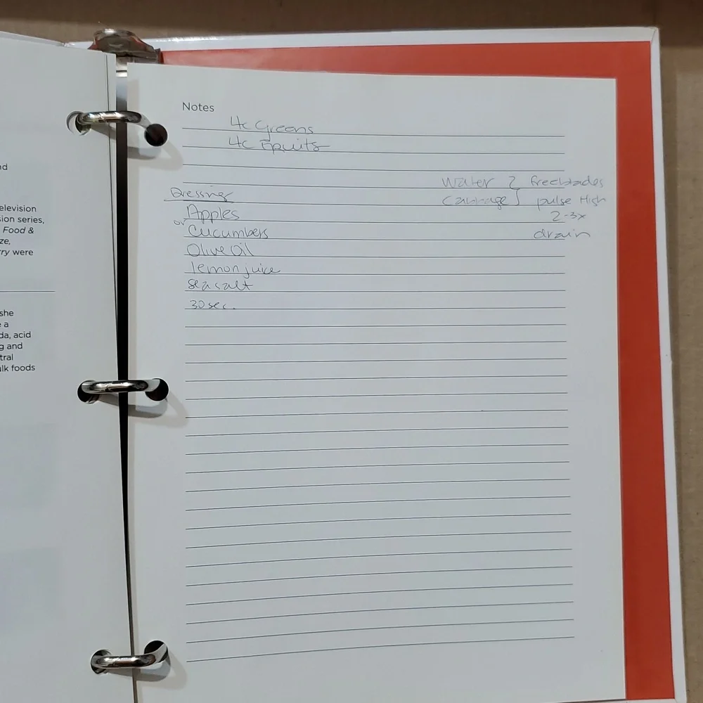 👩🏻‍🍳 Live Fresh Cookbook By Vitamix rind bound hardcover book 📚 - Picture 12 of 16